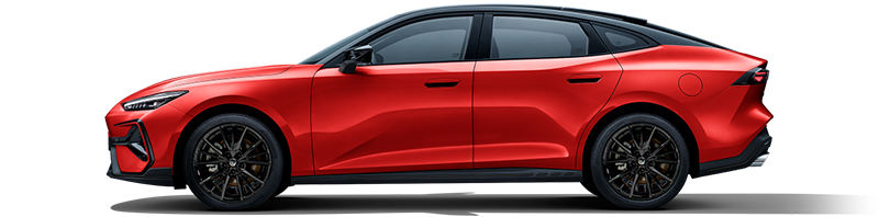 Changan UNI-V (III-поколение), Жарқыраған қызыл